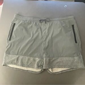 Hunter Shorts | Tie Waist | Zip Pockets | Size XXL | Gray